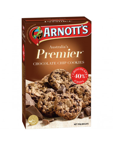 Arnott's Premier Cookies Chocolate Chip 310g