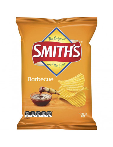 Smith's Share Pack Crinkle Cut Bbq 170g