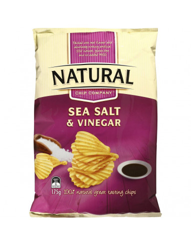 Natural Chip Co Share Pack Sea Salt & Vinegar 175g