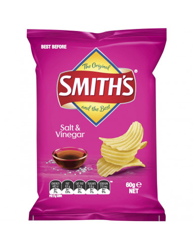 Smiths Chips Salt & Vinegar 60g