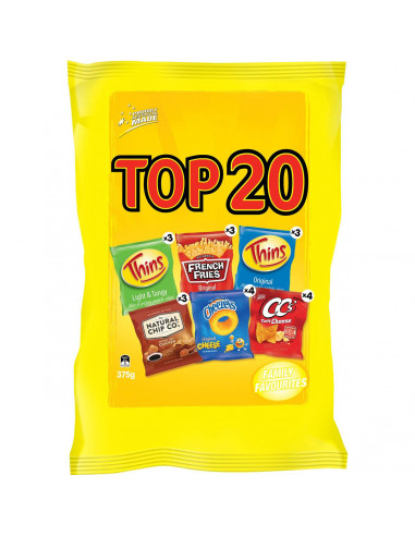 Thins Chips Multipack Top 20 Variety 20 pack