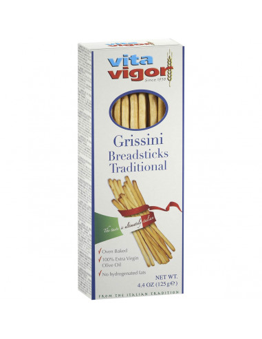 Vita Vigor Bread Sticks Grissini Bread Sticks 125g
