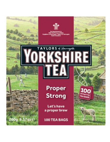 Yorkshire Extra Strong Tea Bags 100 pack