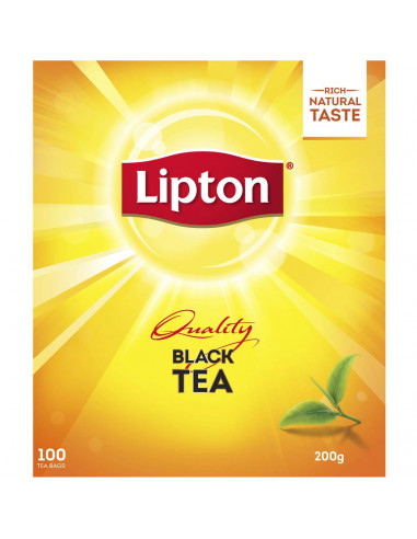 Lipton Quality Black Tea Bags 100 pack