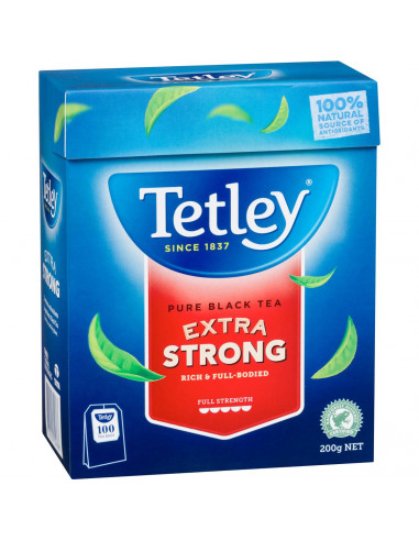 Tetley Extra Strong Tea Bags 100 pack