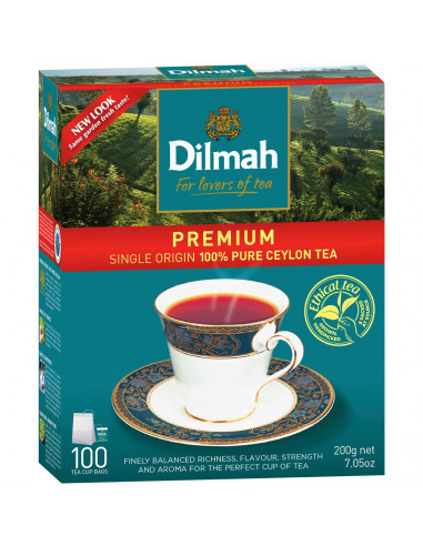 Dilmah Premium Quality Tea Bags 100 pack