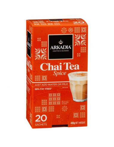 Arkadia Chai Tea Spice Sachets 20 pack