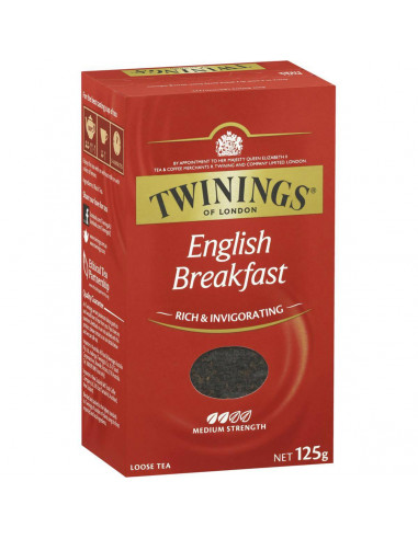 Twinings English Breakfast Loose Leaf Tea 125g