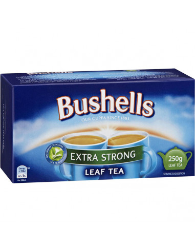 Bushells Extra Strong Leaf Tea 250g