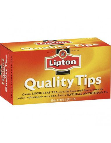 Lipton Quality Tips Loose Leaf Tea 250g