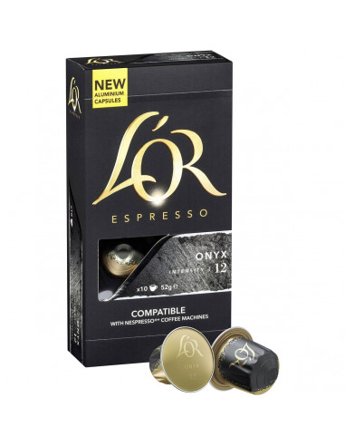 L'or Espresso Onyx Coffee Capsule Compatible With Nespresso 10 pack