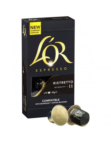 L'or Espresso Ristretto Coffee Capsule Compatible With Nespresso 10 pack