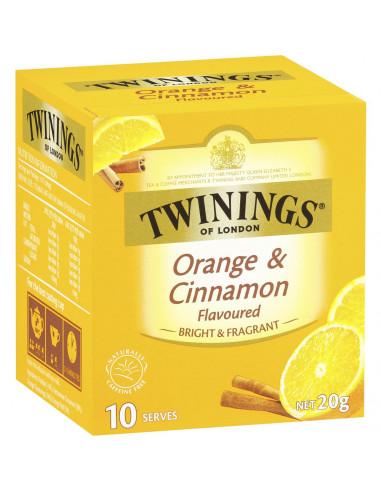 Twinings Orange & Cinnamon Tea 10pk
