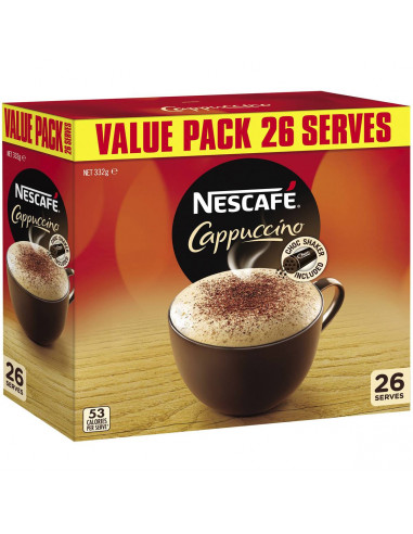 Nescafe Coffee Sachets Cappucino 26pk