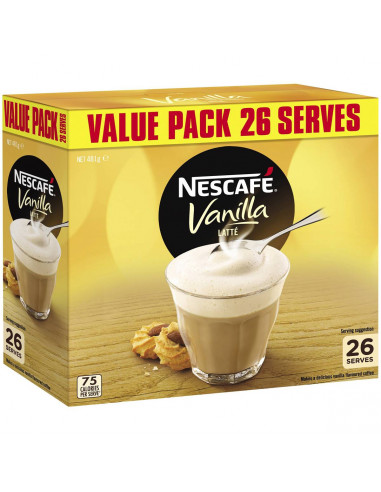 Nescafe Coffee Sachets Vanilla 26pk