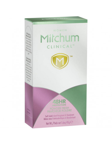 Mitchum Clinical 49 Hour Powder Fresh For Women Antiperspirant & Deodorant 45g