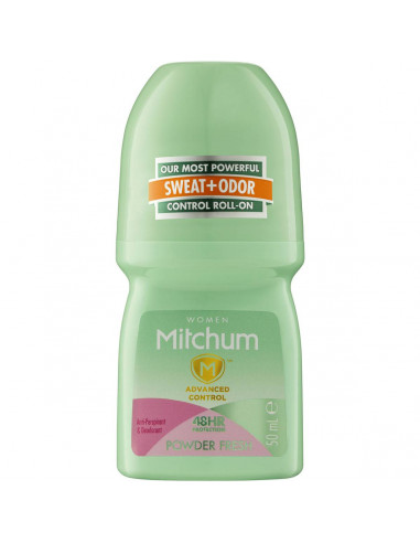 Mitchum Women's Roll On Powder Fresh Antiperspirant & Deodorant 50ml