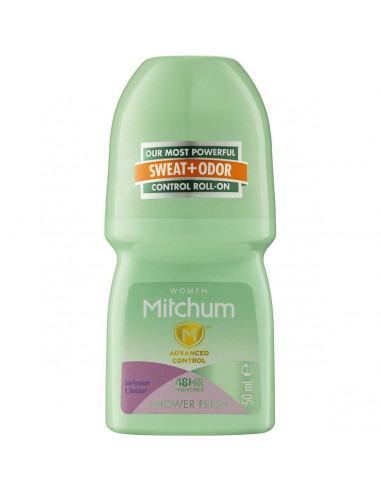 Mitchum Women's Roll On Shower Fresh Antiperspirant & Deodorant 50ml