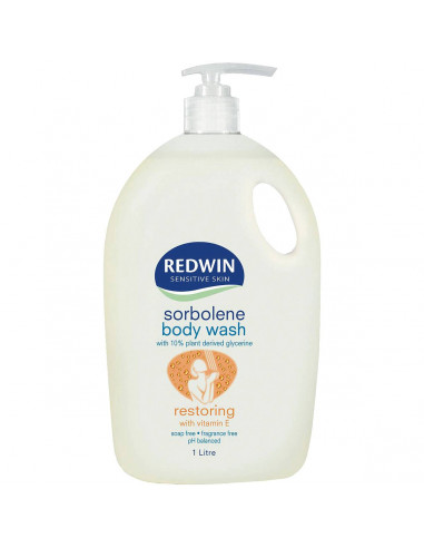 Redwin Body Wash Sensitive Extra Sorbolene 1l
