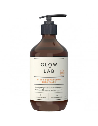 Glow Lab Body Wash Black Peppercorn 400ml