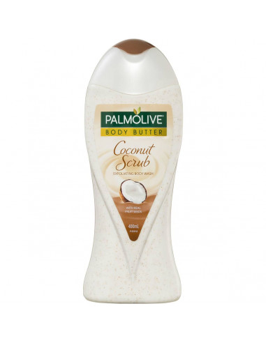Palmolive Body Wash Scrub With Coconut Body Butter 400ml