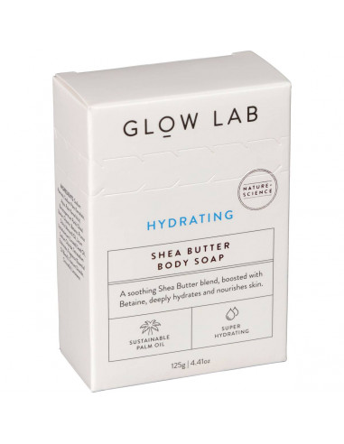 Glow Lab Hydrating Shea Butter Body Soap 125g
