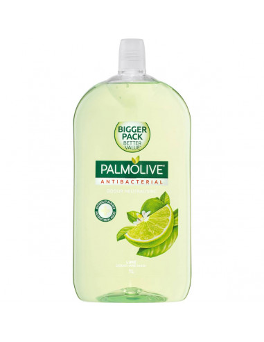 Palmolive Handwash Refill Lime Antibacterial 1l