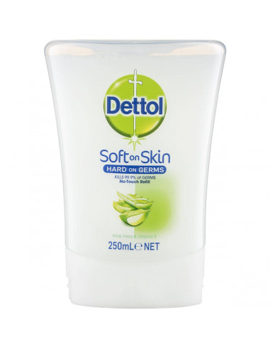 Dettol No Touch Hand Wash Refill Aloe Vera & Vitamin E 250ml