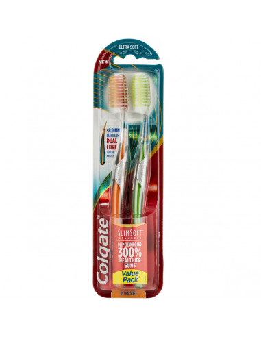 Colgate Slim Soft Toothbrush 2 pack