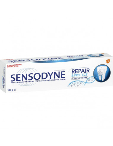 Sensodyne Sensitive Teeth Pain Repair & Protect Fluoride Toothpaste 100g