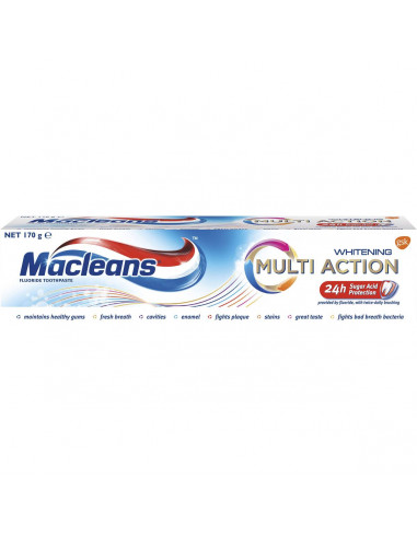 Macleans Multi Action Whitening Fluoride Toothpaste 170g