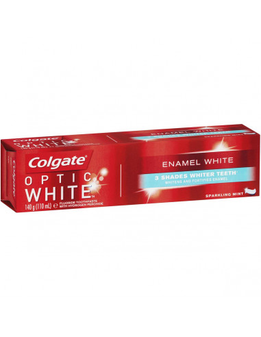 Colgate Optic White Whitening Toothpaste Enamel 140g