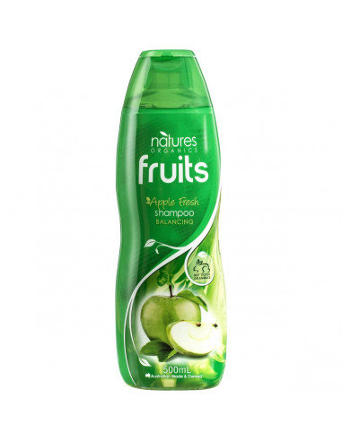 Natures Organics Fruits Shampoo Balance Apple Fresh 500mL
