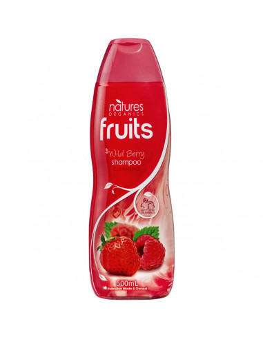 Natures Organic Shampoo Fine Limp Berry 500ml