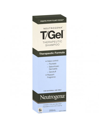 Neutrogena T Gel Anti Dandruff Shampoo Therapeutic 200ml