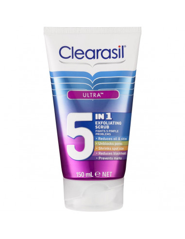 Clearasil Ultra 5 In 1 Scrub 150ml