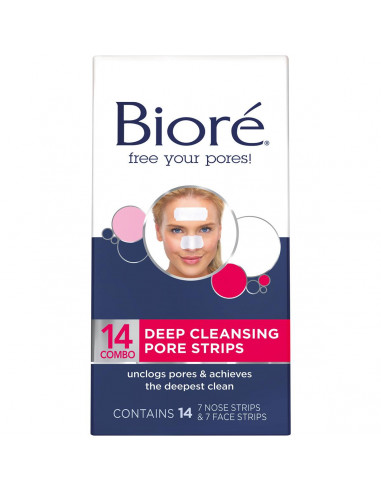 Biore Combo Deep Cleansing Pore Strips 14 pack