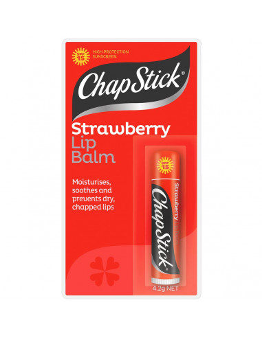 Chapstick Lip Care Balm Strawberry Sp 15 4.2g