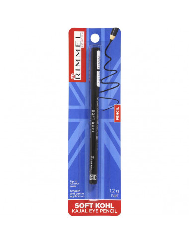 Rimmel Soft Kohl Kajal Eye Pencil 061 Jet Black 1.2g