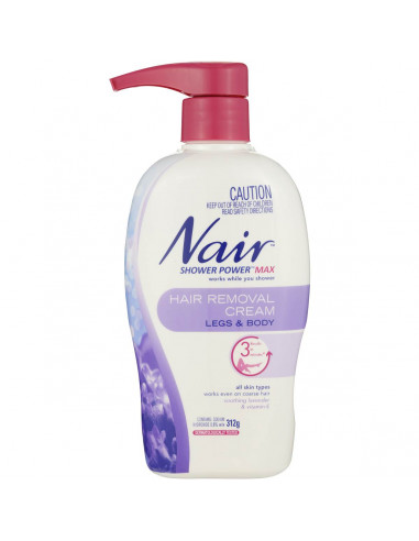 Nair Hair Removal Cream Shower Power Max 312g