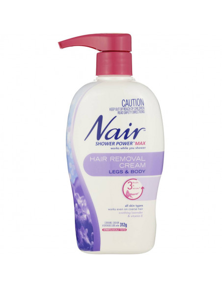 Enlighten dæk Suradam Nair Hair Removal Cream Shower Power Max 312g | Ally's Basket - Dir...