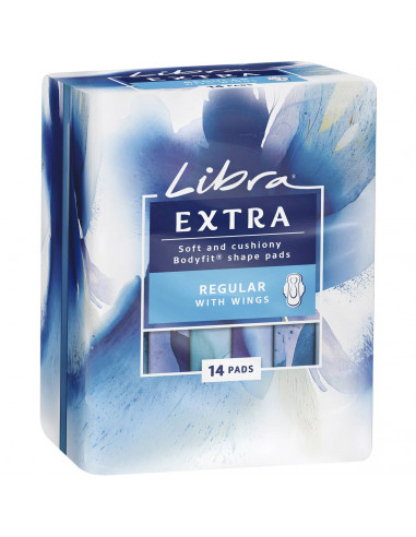 Libra Pads Extra Wings Regular 14 pack