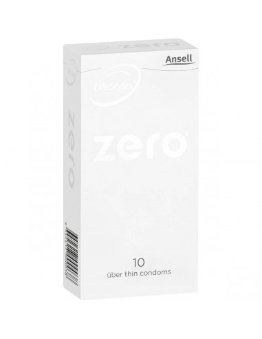 Lifestyle Zero Uber Thin Condoms 10 pack