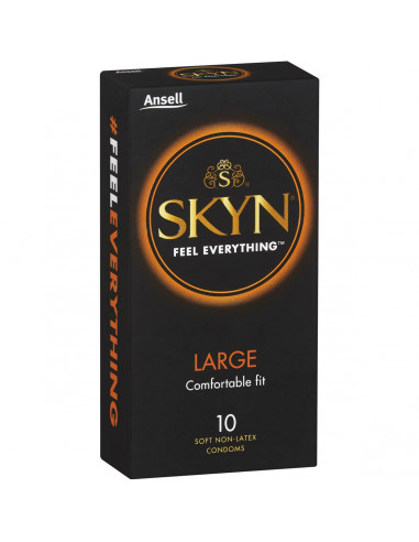 Ansell Lifestyles Condoms Skyn Large 10 pack