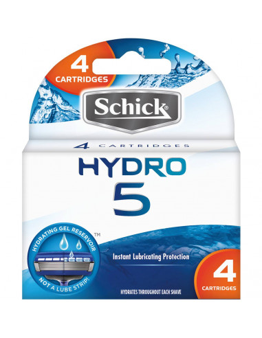Schick Hydro Razor 5 Refill 4 pack
