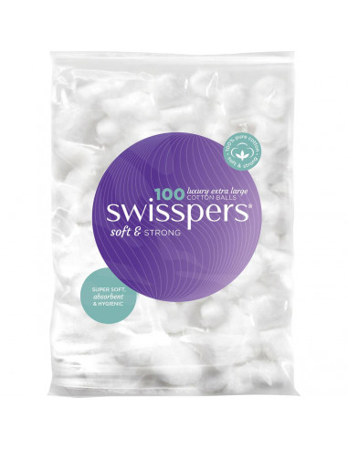Swisspers Cotton Balls Extra Large 100pk