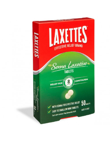 Laxettes Laxatives 50pk