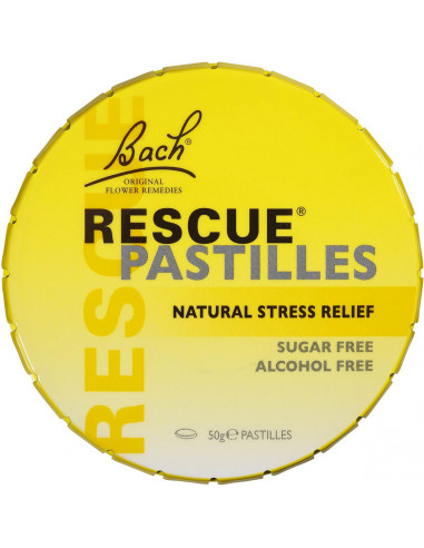 Rescue Remedy Natural Stress Relief Sugar & Alcohol Free Pastilles 50g