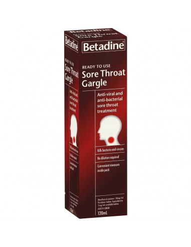 Betadine Throat Gargles 120ml