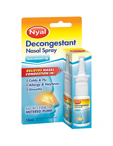 Nyal Sprays Nasal Decongestant 15ml